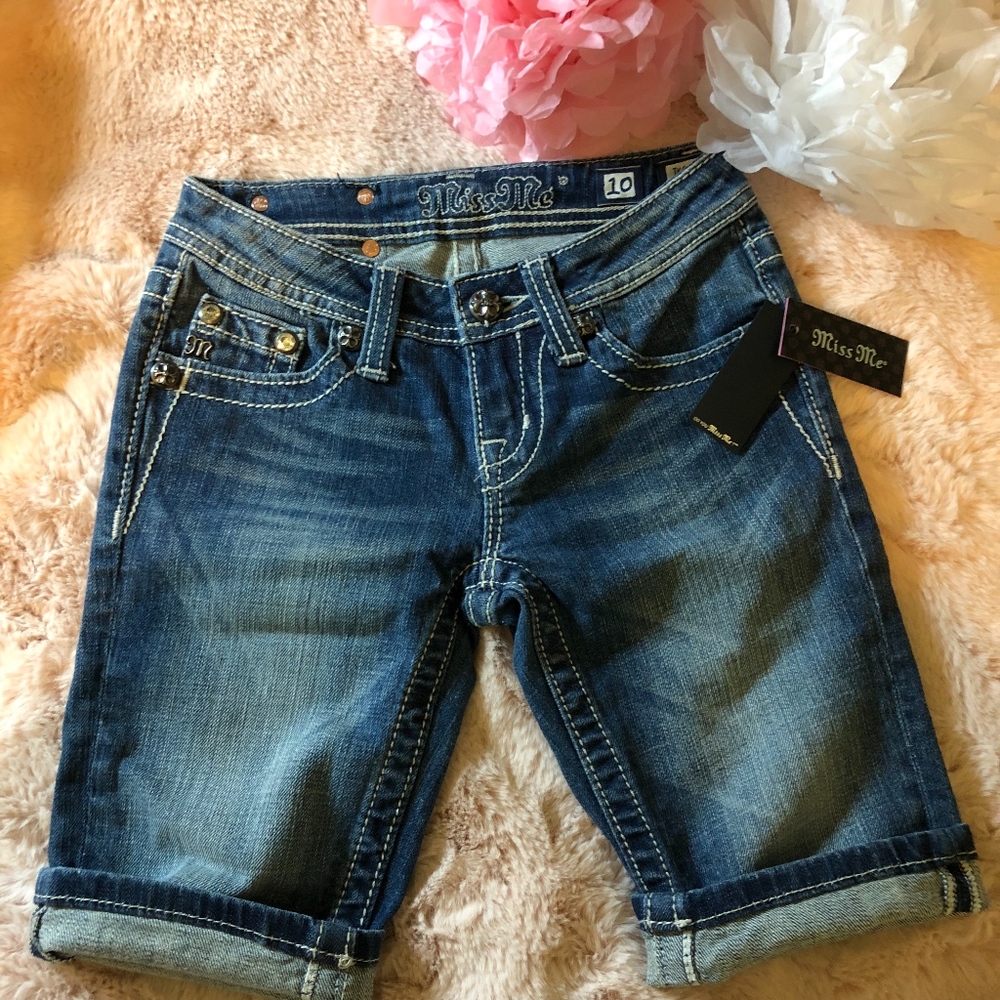 NEW Miss Me Bermuda Shorts